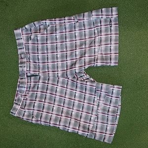 Oakley Plaid Golf Shorts